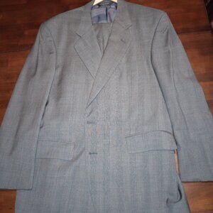 Gray 100% Wool Jos A Bank Suit